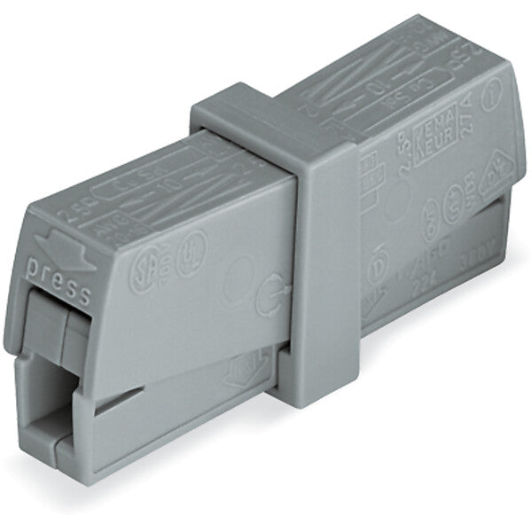 WAGO Serviceklemme 0,5-2,5mmq grau 224-201